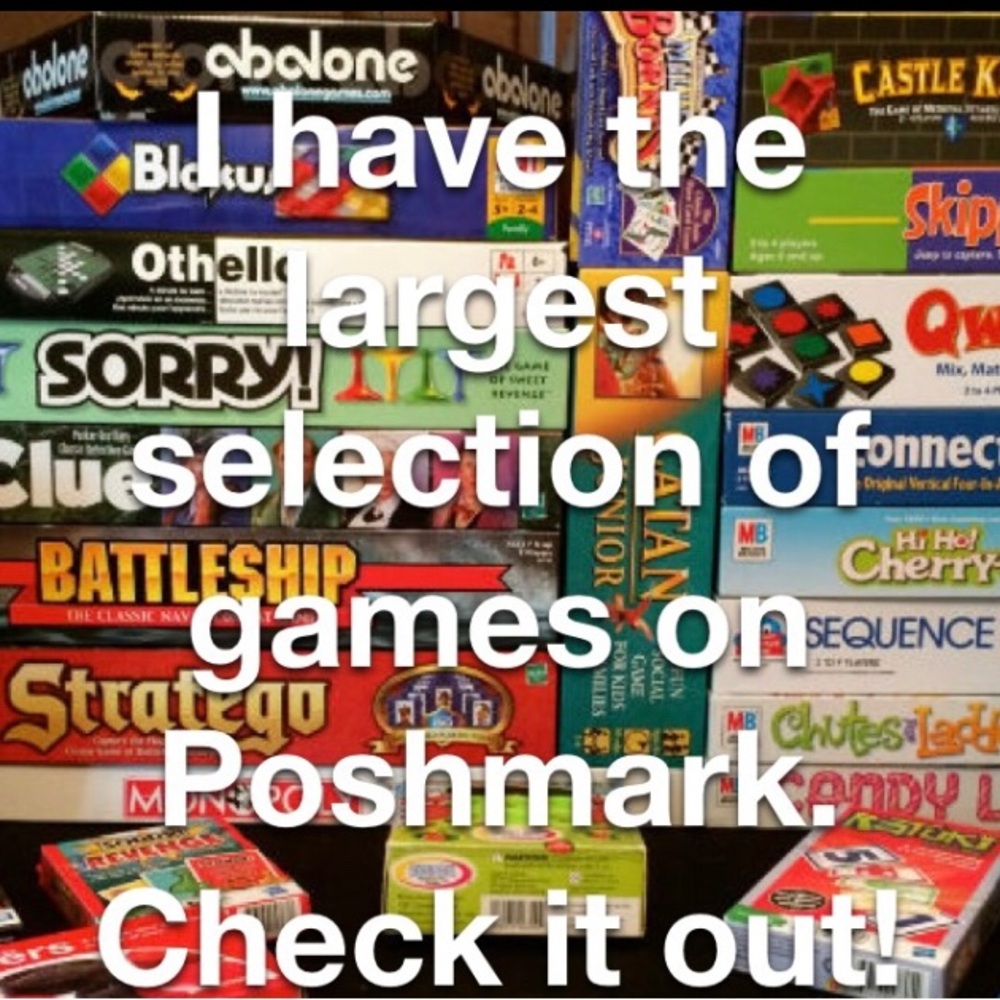 Assorted Classic Board Games Bundle - Multi-Color